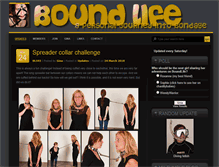 Tablet Screenshot of boundlife.com